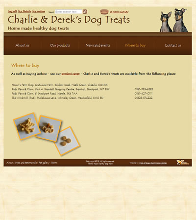 Charlie and Dereks dog treats 3